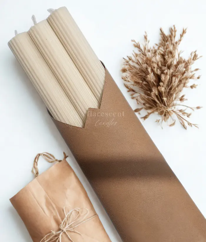 Long Grid Taper Candles - Image 3