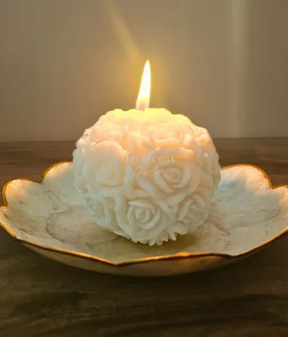 Rose Candle
